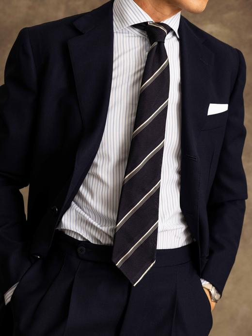 Kenji Kaga 七折无里衬领带 商品图2