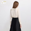 AD法式优雅飘带气质宽松垂坠感纯色衬衫女2025秋季新款百搭职业装 商品缩略图4