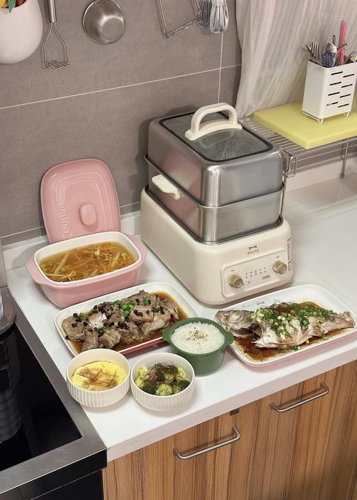 日版 Bruno  双层多功能电蒸锅 电炖锅 BXM701 商品图8