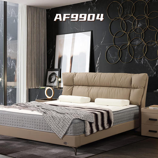 AF9904真皮床架 商品图1