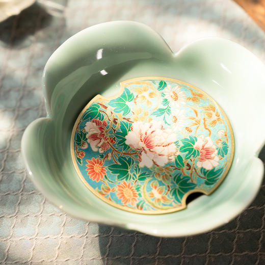 朱炳仁铜  国色芳华茶礼套装 商品图1