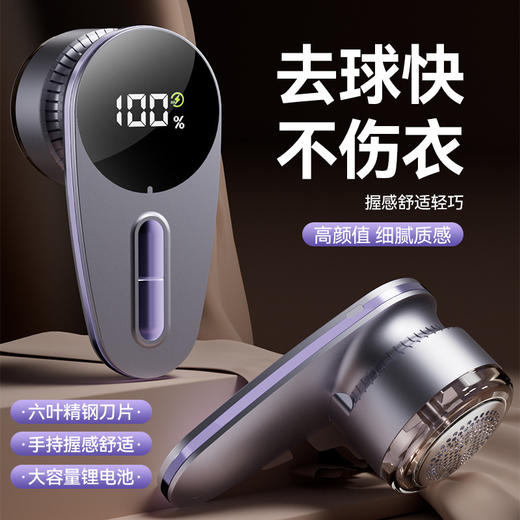 【焕新不换衣！轻松搞定毛球】轻便小巧，方便出门易携带，迷你毛球修剪器吸毛器起球剃毛器家用毛衣毛球修剪器除毛神器。rc 商品图0