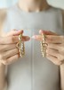 Ancient Rome古罗马时期 | RC字母金圈耳环 商品缩略图7