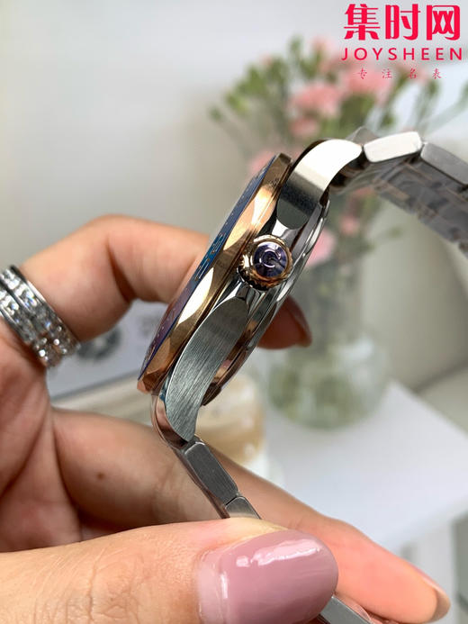 欧米茄VS海马300米系列V4版 8800一体机 VS海马v4版 原装开模 间玫金蓝海马 男士腕表 商品图3