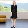 AD黑色西装连衣裙女2025新款高级感气质女神范职业装西服裙工作服 商品缩略图1