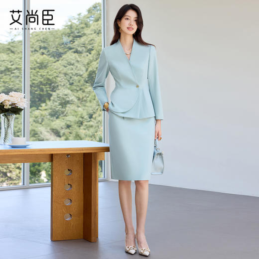 艾尚臣高级感职业西装套装气质时尚医美优雅正式场合西装半裙套装 商品图3