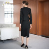 AD高级感又a又飒外套正装2025秋季新款黑色工作服女职业气质套装 商品缩略图4