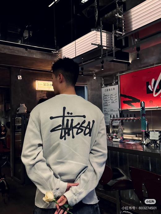 STU经典华夫格长袖T恤 CX227 商品图2