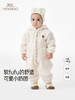 英氏婴儿连体衣秋冬季保暖女童衣服加绒加厚防寒哈衣YRHFJ4R026A 商品缩略图0