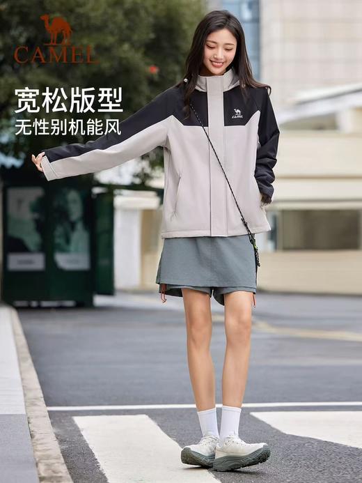 纯元！Z品单！骆驼加绒防水防风软壳冲锋衣 情侣款！ 商品图2