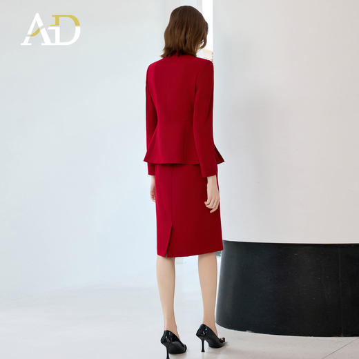 AD职业套装前台工作装女酒店接待高端珠宝店金店美容院美容师工装 商品图4