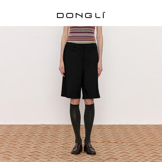 东黎 • 你本珍贵 女士秋季阔腿女中裤 5436 商品图0