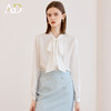 AD白色衬衫女职业装2025新款春秋面试正装套装高级感西装内搭衬衣 商品缩略图3