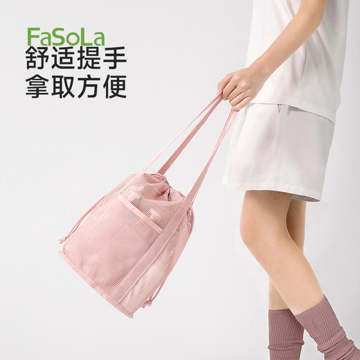 FaSoLa旅行洗漱收纳袋便携出差干湿分离防水大容量茉拾洗漱袋 商品图7