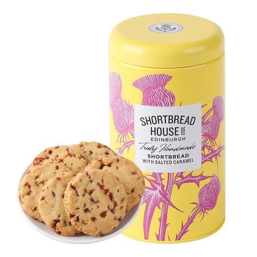 爱丁博格饼屋 焦糖海盐曲奇铁罐140g 商品图2