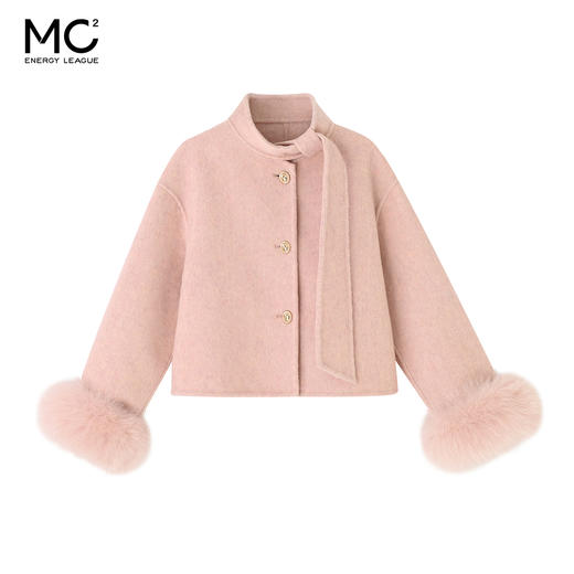 女装毛呢短款风衣-808F5242882 商品图0