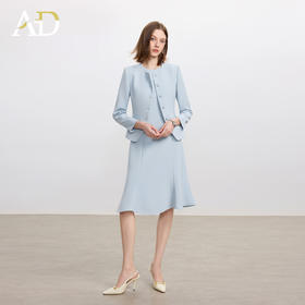 AD高端西装套裙新中式小众设计修身通勤女2025秋季新款职业工作服
