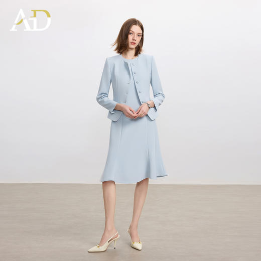 AD高端西装套裙新中式小众设计修身通勤女2025秋季新款职业工作服 商品图0