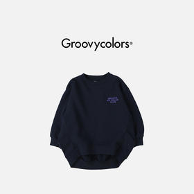 日本GC童装 Groovycolors SUNDAE 茧型轮廓卫衣