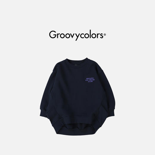日本GC童装 Groovycolors SUNDAE 茧型轮廓卫衣 商品图0
