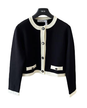 女款短款针织开衫010