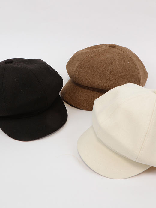 经典时尚基础硬檐八角帽鸭舌帽-纪念日百货门店同款165345488 商品图0