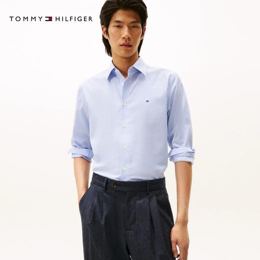 TOMMY 衬衫男  MW40181-0A5 蓝白条纹. 商品图0