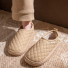 雀说 包跟棉拖鞋女冬季外穿防水加绒厚底室内棉鞋3368 商品缩略图1