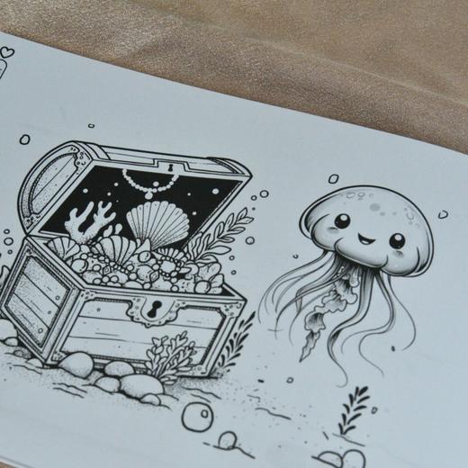 玩坏这本涂色书 萌物大作战 减压创意互动书籍涂色涂鸦手绘画画脑洞解答好玩游戏书 商品图3