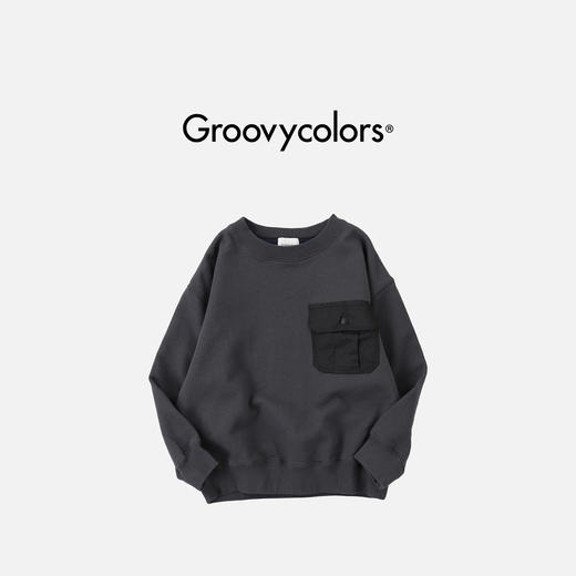 日本GC童装 Groovycolors 口袋运动衫卫衣 商品图3