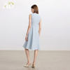 AD圆领连衣裙女秋季内搭西装背心裙洋气显瘦通勤气质时尚职业装 商品缩略图4