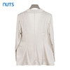 NUTS商场同款春秋纯色时尚通勤气质宽松OL西装外套女331042181 商品缩略图1