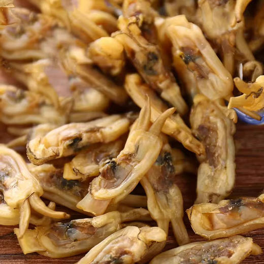 蛏干新鲜淡晒无沙福建特产圣子干竹蛏干肉海鲜干货大号双头蛏子干 商品图3
