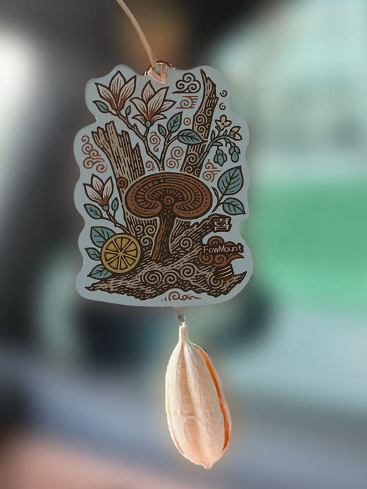 喜彡FewMount 贰拾叁·伍N系列天然果实车载香薰挂件/香卡套组 商品图7