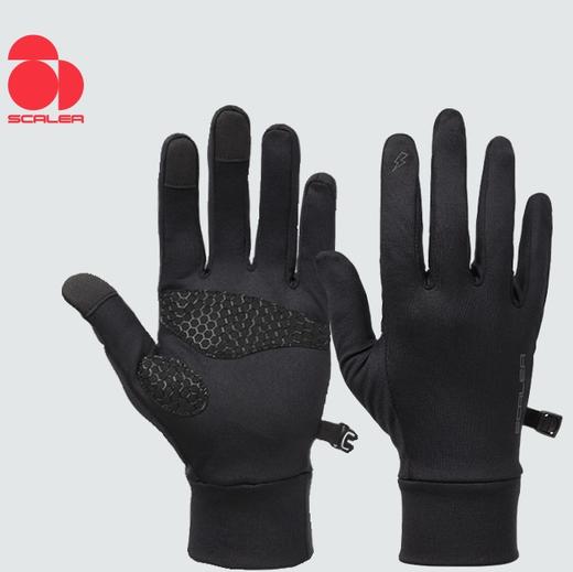 +【乐粉专属】SCALER思凯乐户外手套男女24秋冬防寒加绒防风弹力便携触屏防寒 S5231392 商品图0
