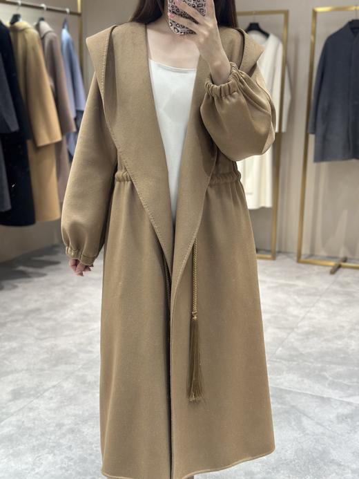 MaxMara 连帽抽绳羊绒大衣（HY） 商品图4