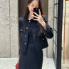【开放日忙 秒杀价已调 直接拍】MAX 意式 小香风 三醋酸 混纺圆领外套 商品缩略图9