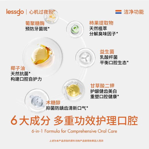 lessgo口腔排浊益生菌 护理精华30ml 口气清新 商品图1
