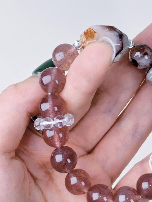 喜彡FewMount 暖昭-五行系列精油扩香水晶手链 商品图3