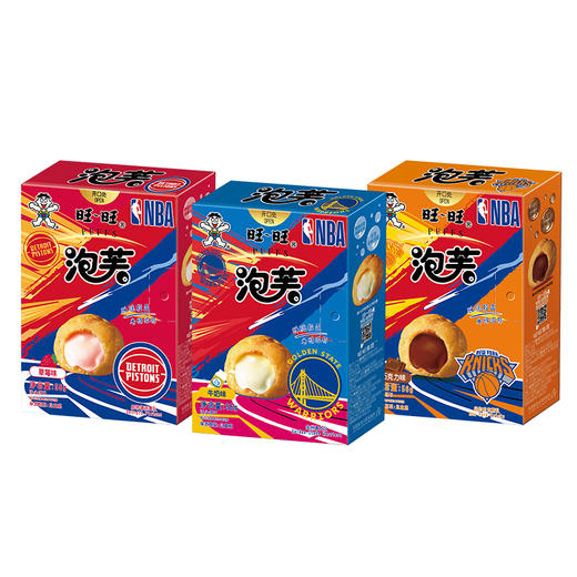 旺旺×NBA联名款泡芙 56g 商品图4