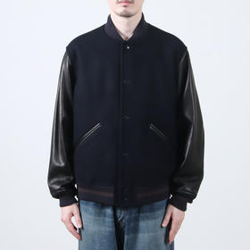 blurhms ROOTSTOCK Wool Melton Award Jacket麦尔登羊毛棒球夹克