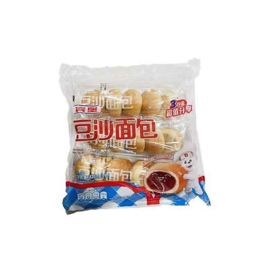 宾堡420g豆沙面包3联包 商品图0