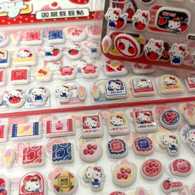 凯蒂经典双层豆豆贴卡通贴纸-纪念日百货门店同款166746321