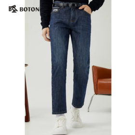 [棉弹舒适]波顿男士春秋冬 牛仔裤 直筒修身 合身休闲百搭长裤ME882323