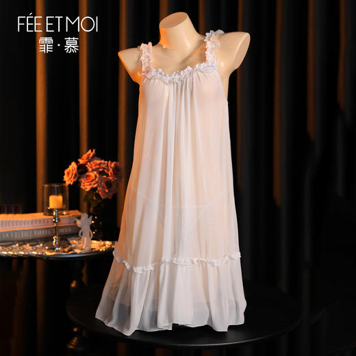 【情趣内衣】霏慕 温柔心动法式宫廷睡裙5007 商品图2