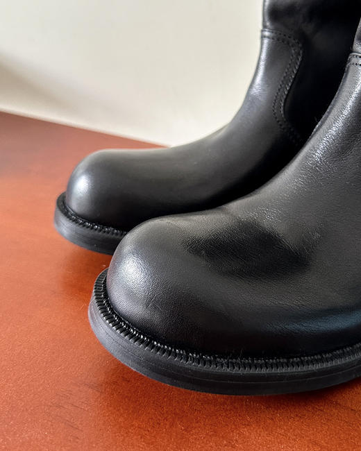 现货 THS-限时 P家 西部复古骑士靴 时尚软质马丁靴 2色 BZ1269 商品图6