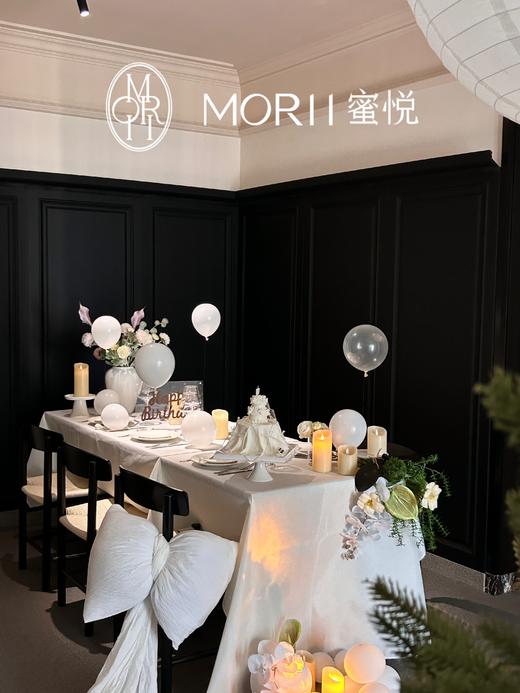 【纯白餐桌】mini法式餐桌翻糖蛋糕（提前3天预定） 商品图4