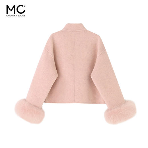 女装毛呢短款风衣-808F5242882 商品图4