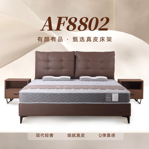 AF8802真皮床架 商品图0