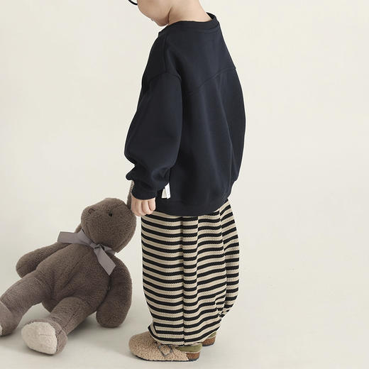 裁缝学苑TQ177圆领套头卫衣卫裤套装纸样儿童新款上衣裤子两件套样板 商品图1